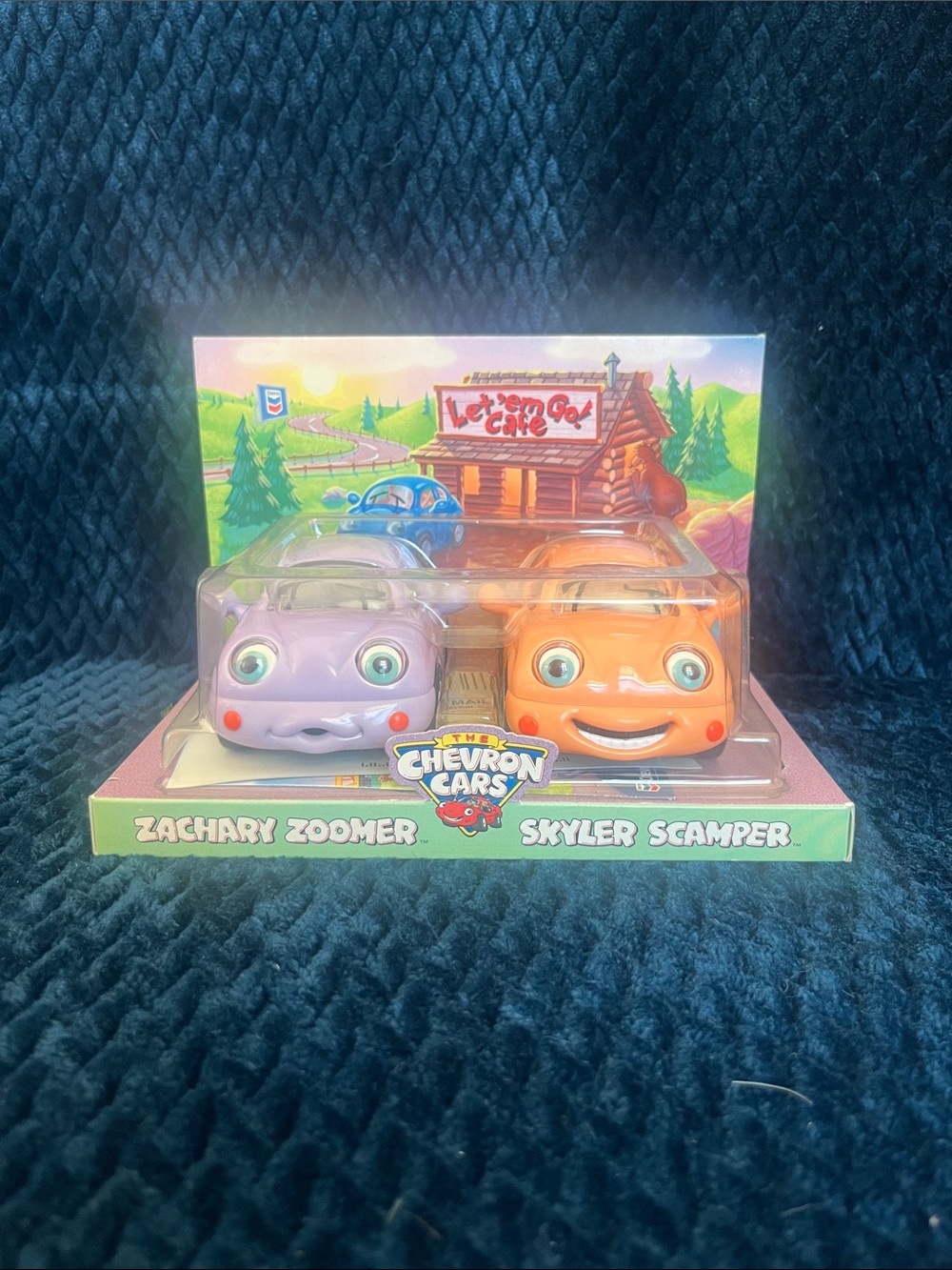 Zachary Zoomer & Skyler Scamper Twin Pack - Purple & Orange
